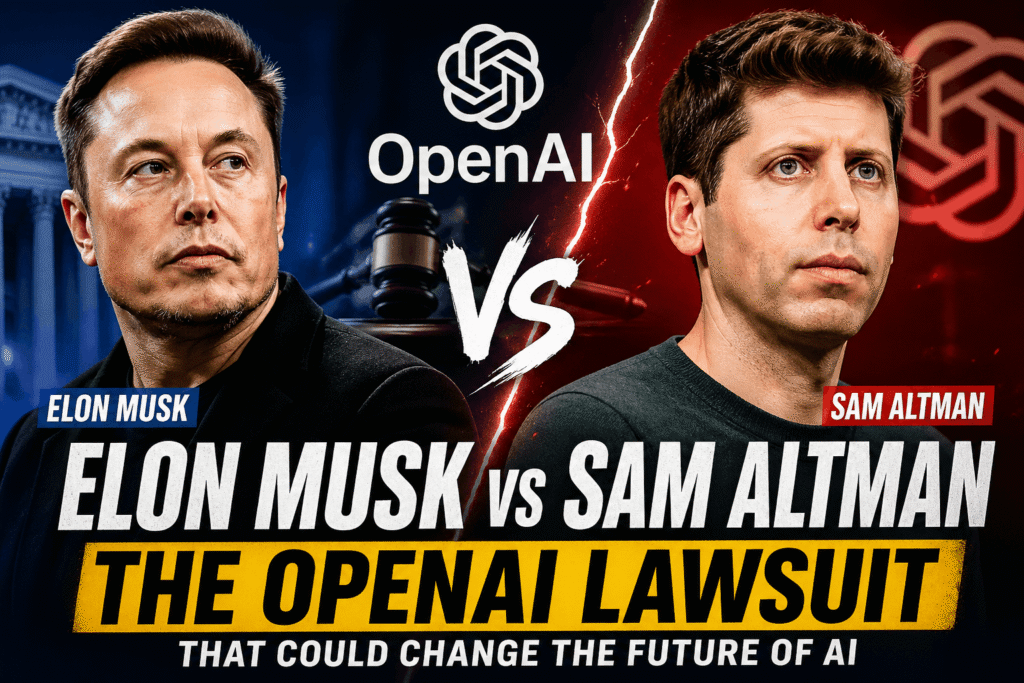 Elon Musk vs Sam Altman OpenAI lawsuit 2026 AI battle